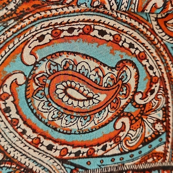 💕RACHEL ZOE💕 Violet Peasant Neck Tie Blouse in Parrot & Bright Red 6 - Picture 11 of 16